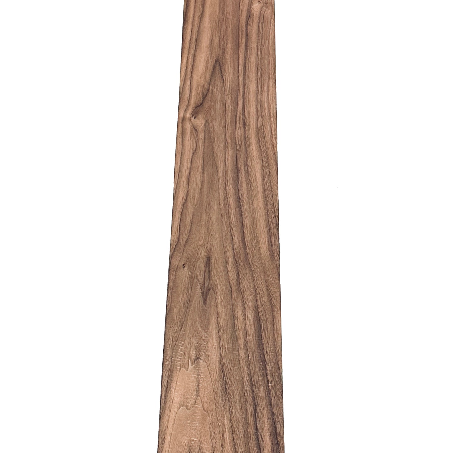 American Walnut crown cut wood veneer. Sheet 7ft 10" x 6.5" ( 238 x 17 cm )