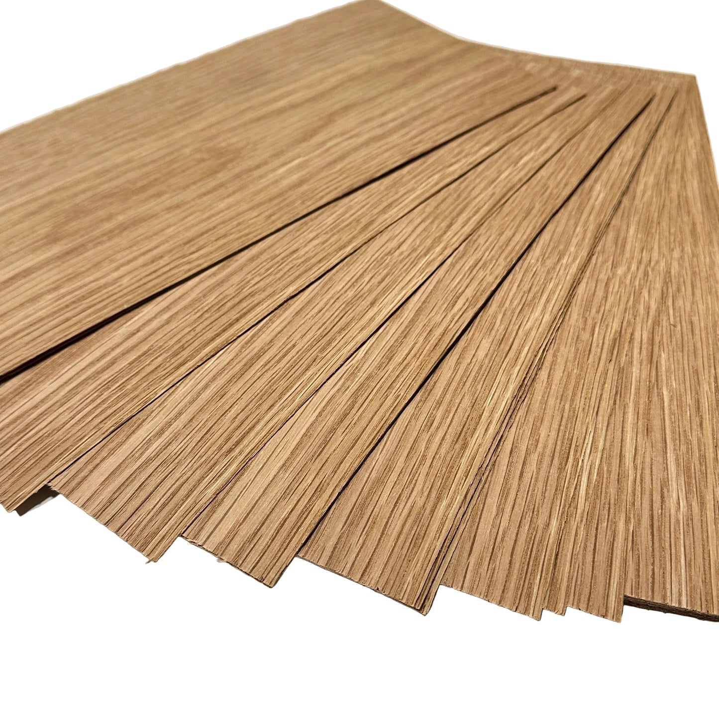 White oak wood veneer sheets