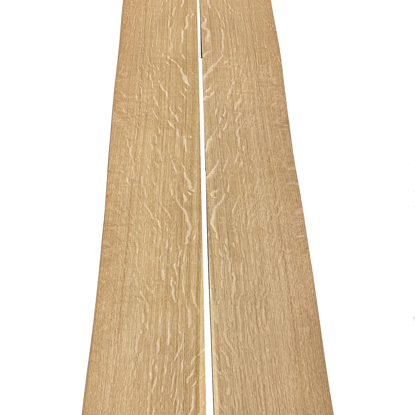 Rift cut Oak veneer sheets