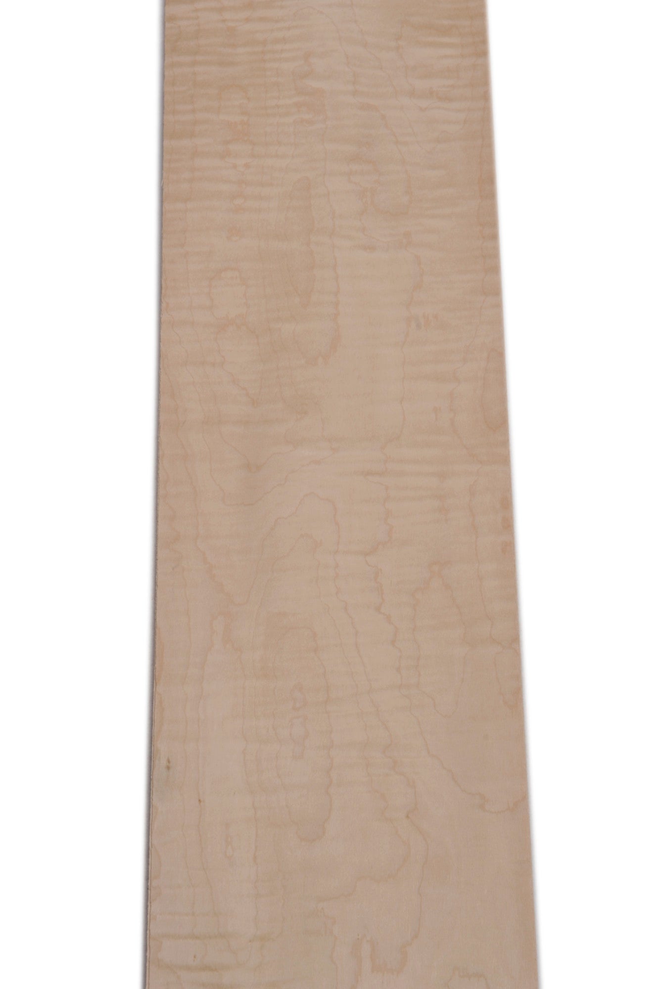 Figured Maple wood veneer.Sheet 3ft 10" x 7.5"+ ( 117 x 19 cm )