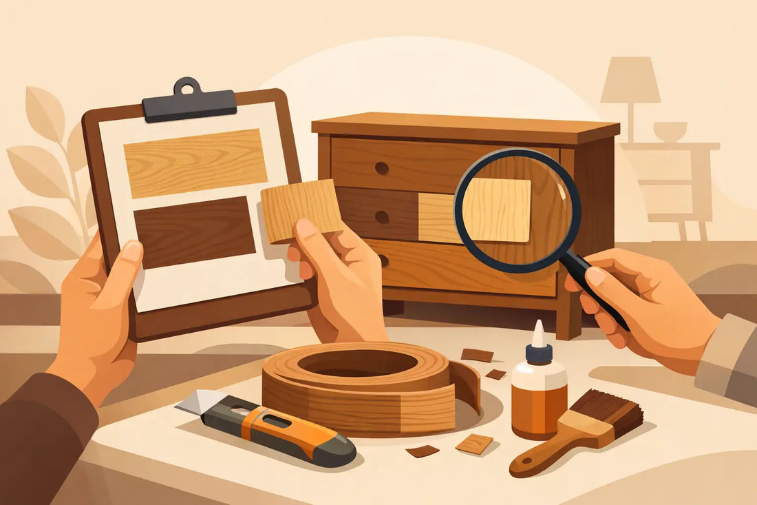 How to Match Wood Veneer for Furniture Repairs