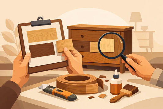 How to Match Wood Veneer for Furniture Repairs