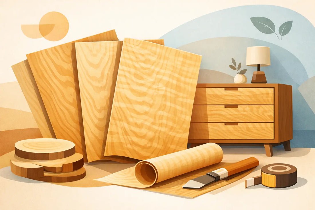 Choosing Figured Maple Veneer Sheets for Furniture