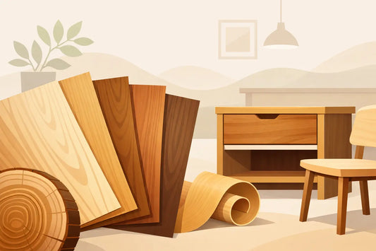 Natural Wood Veneer Sheets for Furniture Projects