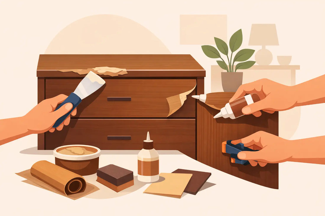 How to Repair Veneer Furniture Without Replacing It