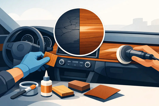 Wood Veneer Car Dashboard Repair Made Practical