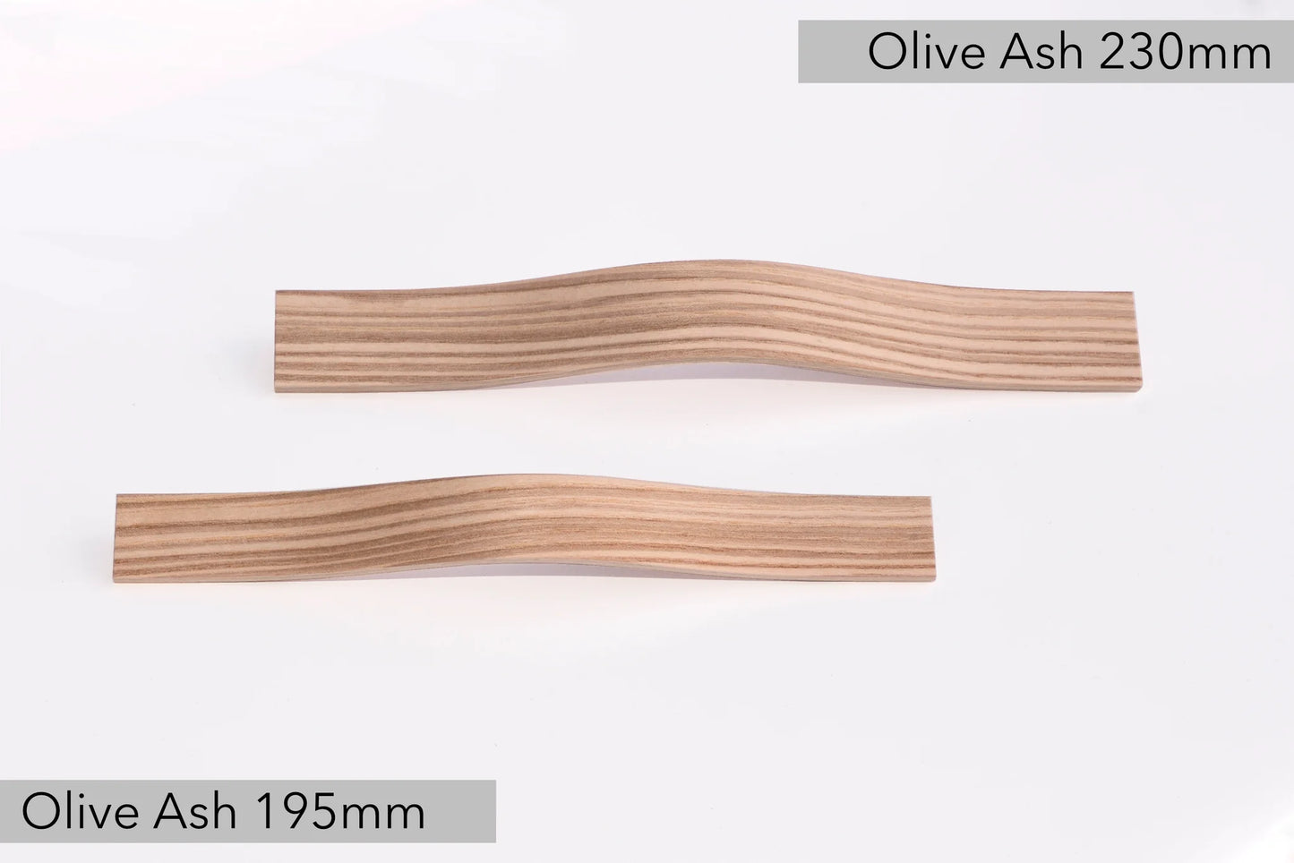 Ash and Olive Ash wooden furniture handles