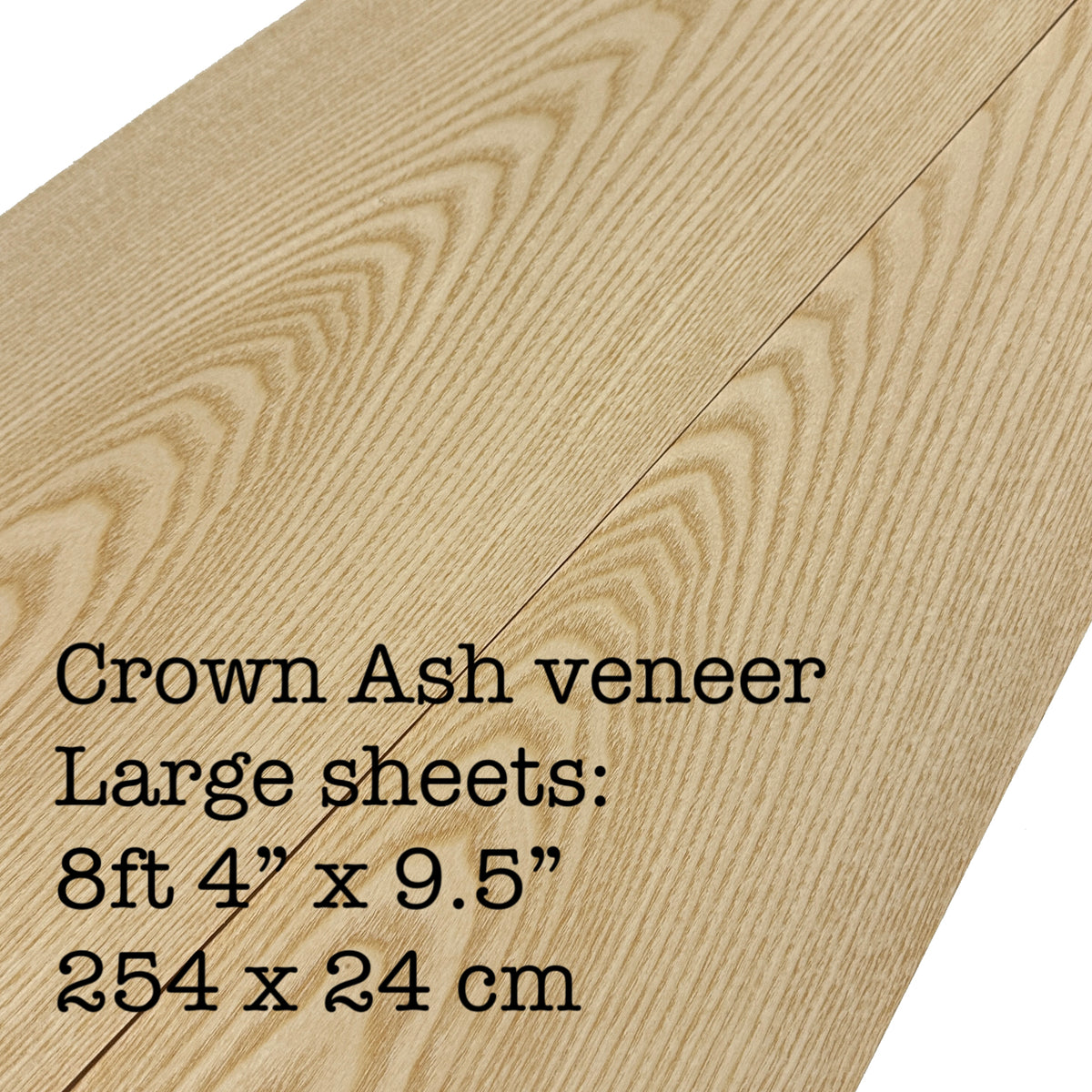 Ash wood veneer sheets