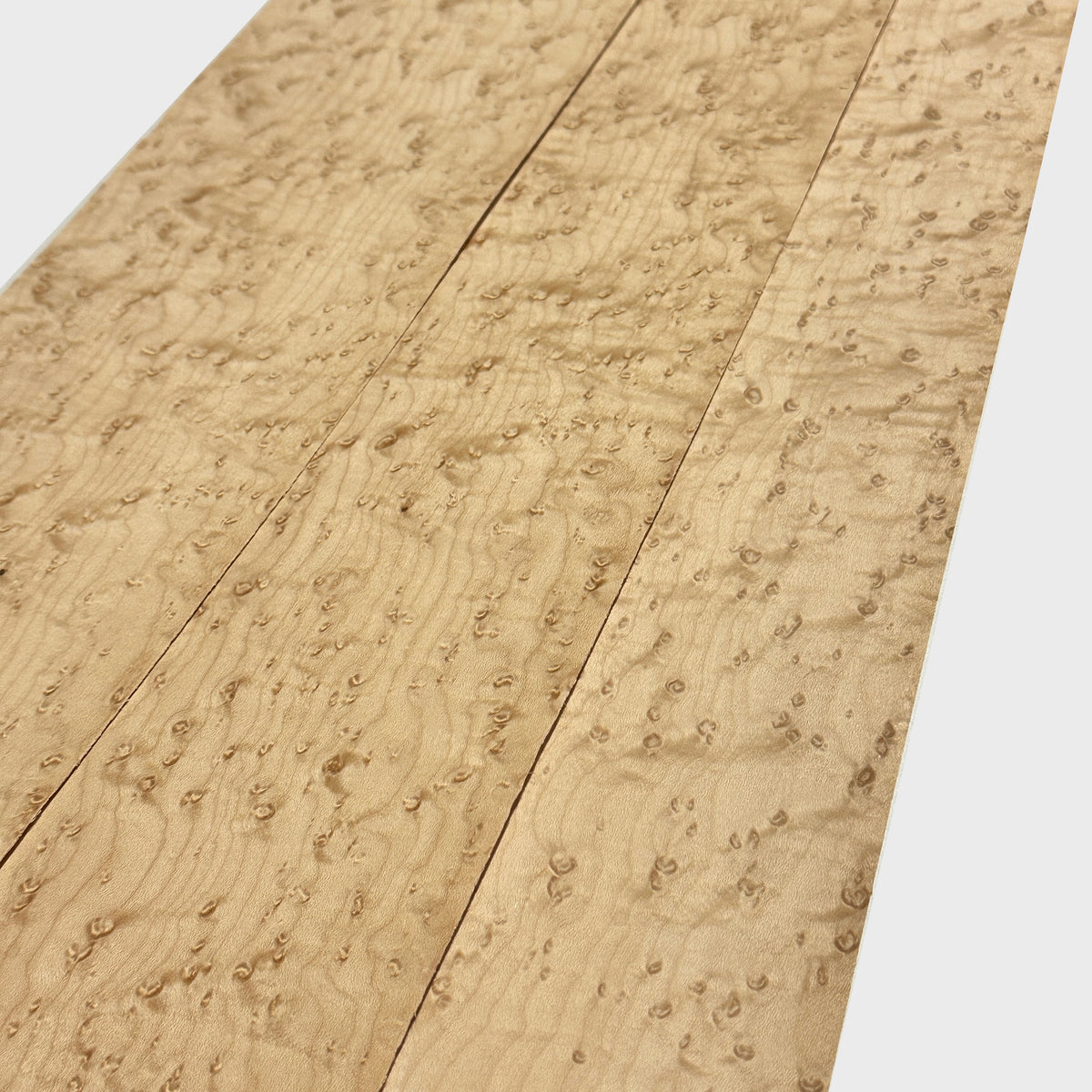 Birds Eye maple veneer - sheet 5ft 3" x 4.5" ( 160 x 11 cm )