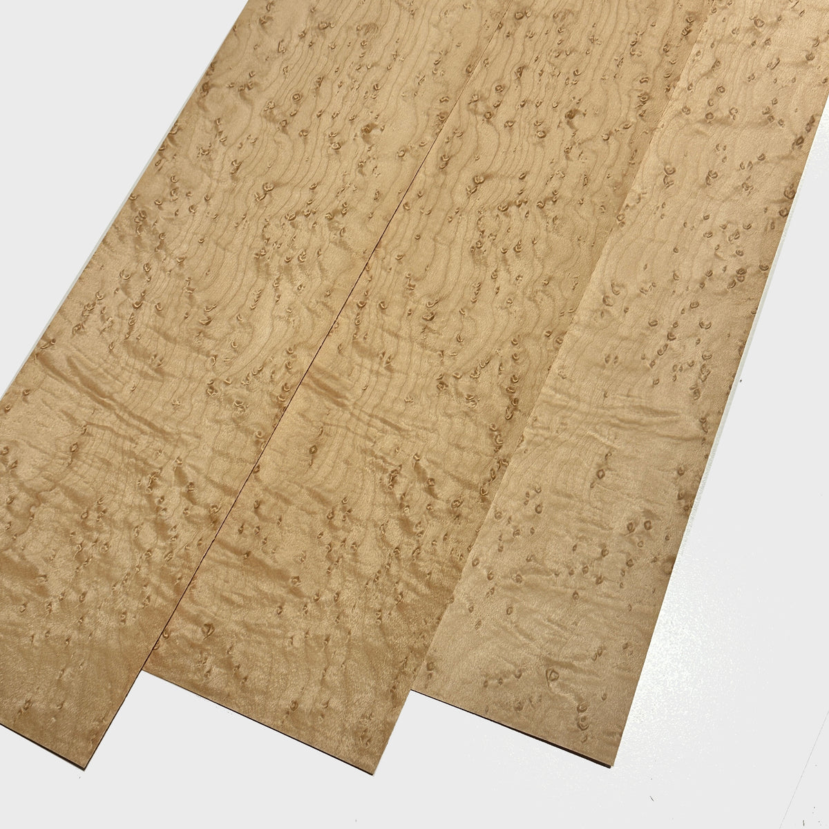 Birds Eye maple veneer - sheet 5ft 3" x 4.5" ( 160 x 11 cm )