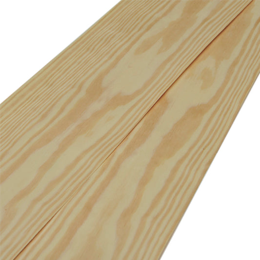 Carolina Pine wood veneer. 2 sheets 4ft 11" x 7" ( 150 x 18 cm )