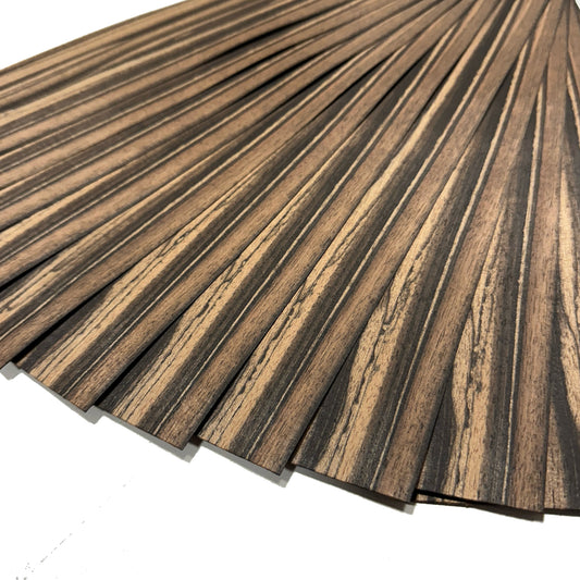 Ebony wood veneer sheets