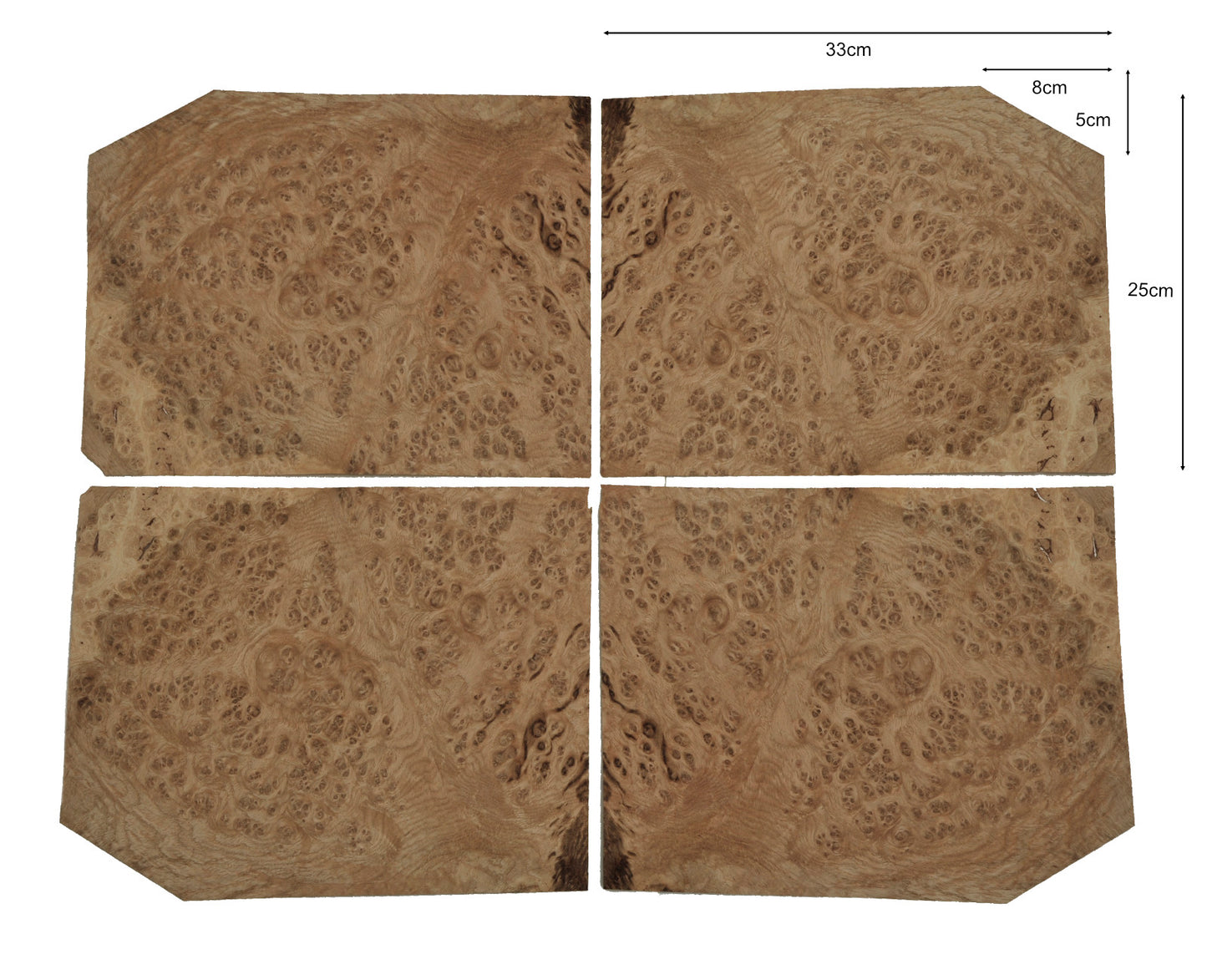 English Oak burr veneer