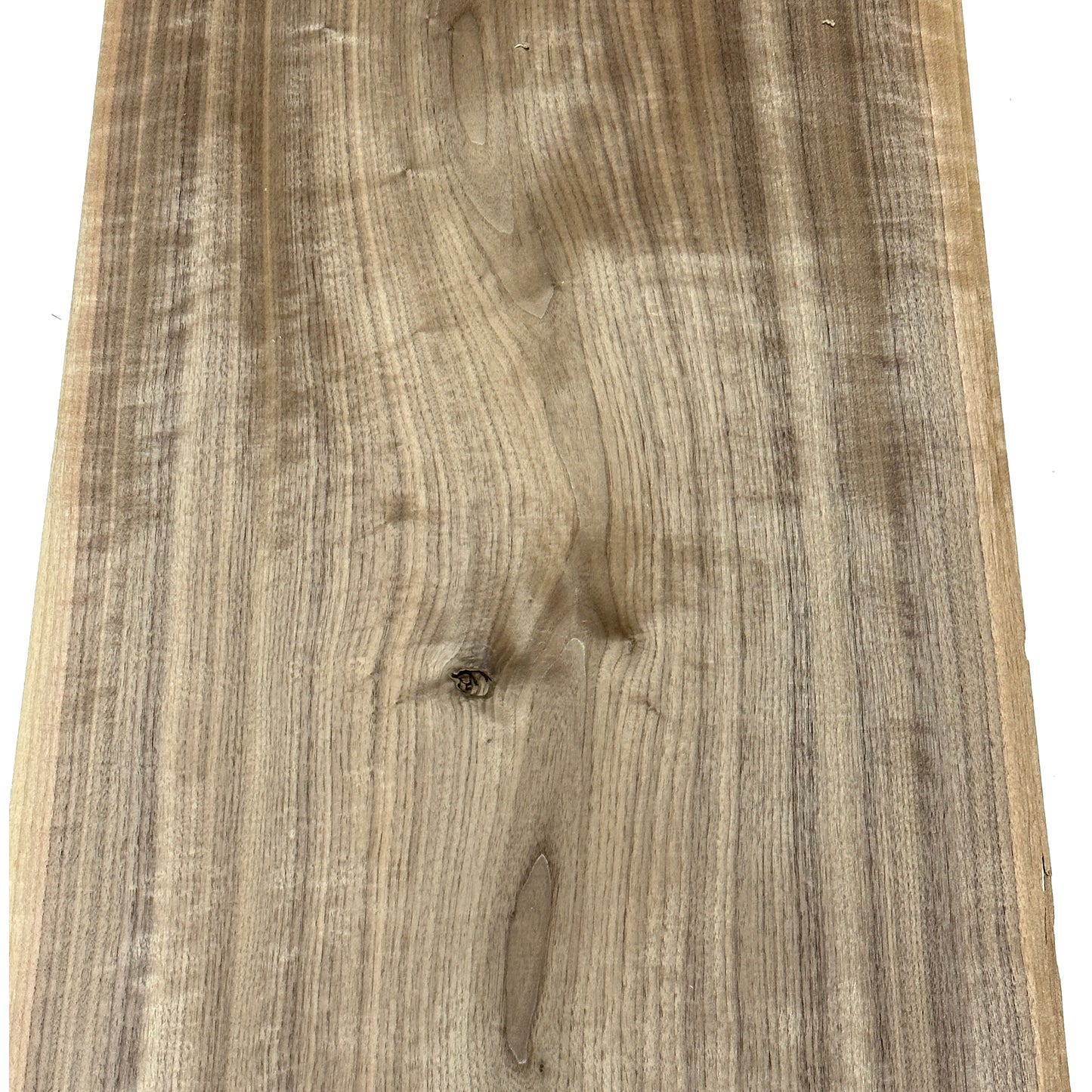 American Walnut wood veneer. Sheet 8ft 6” x 19 -16" ( 260 x 48-40 cm )