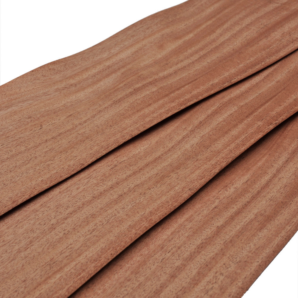 African Mahogany - Khaya veneer sheets 7ft 5" x 7.5" ( 225 x 19 cm )