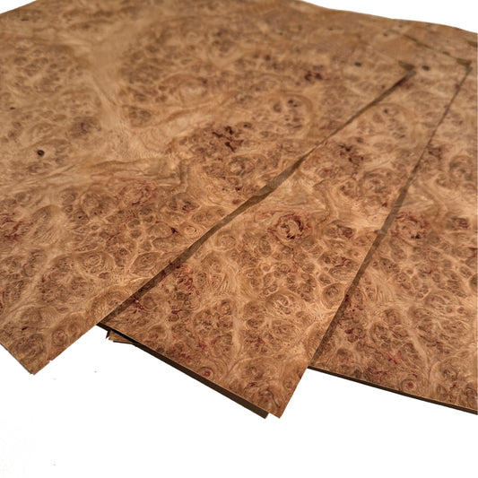 Oak burr veneers