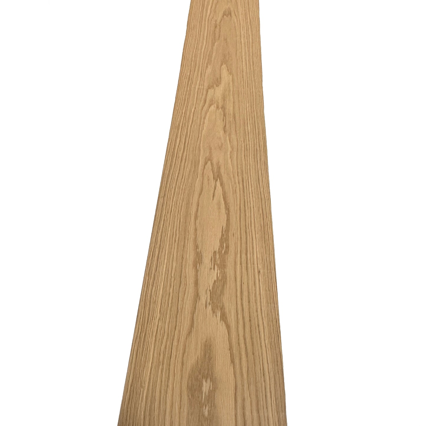 American Oak wood veneer. Crown cut sheet 8ft - 8" ( 244 x 20 cm )