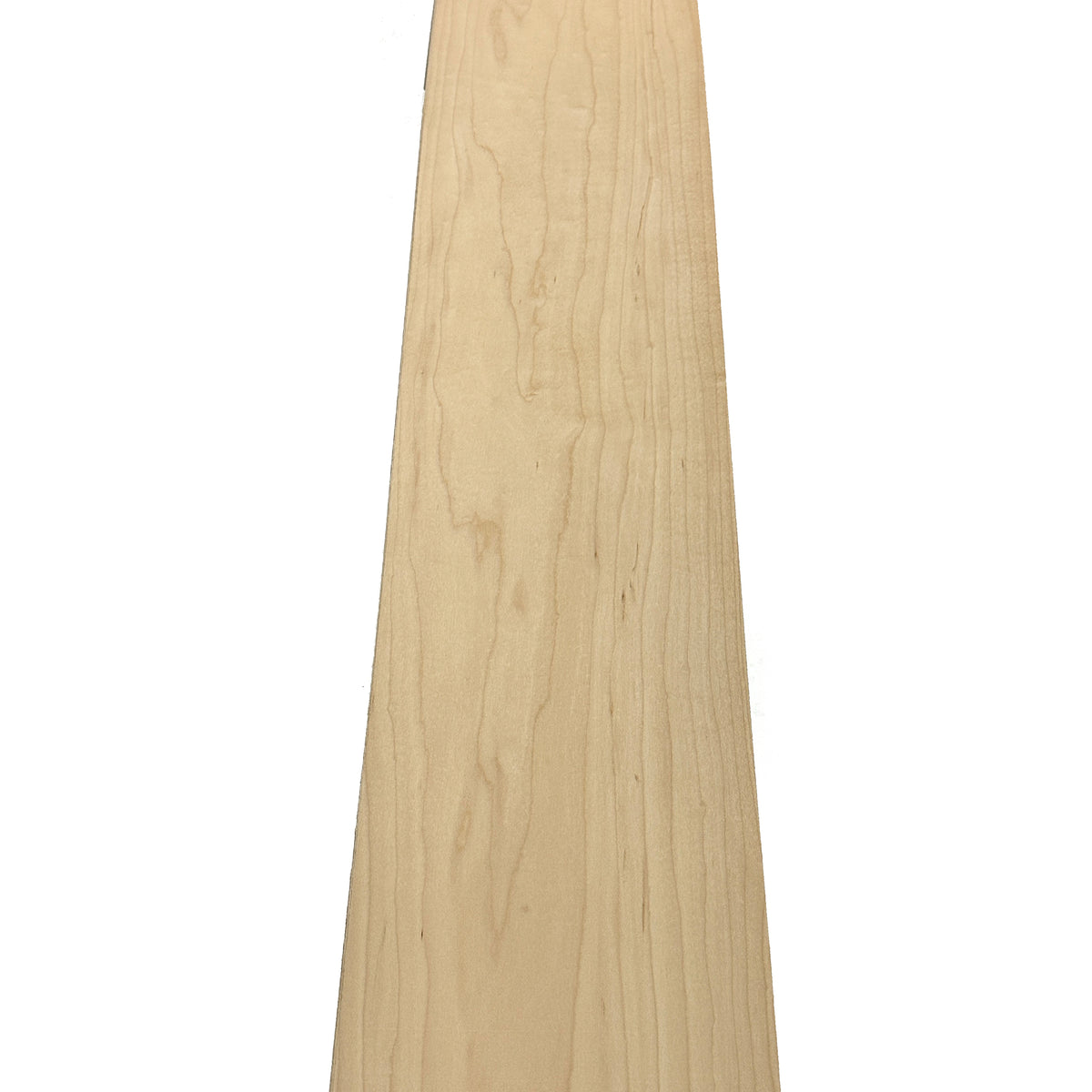 Canadian Maple wood veneer. Sheet 7ft 2" x 7"+ ( 220 x 18 cm )