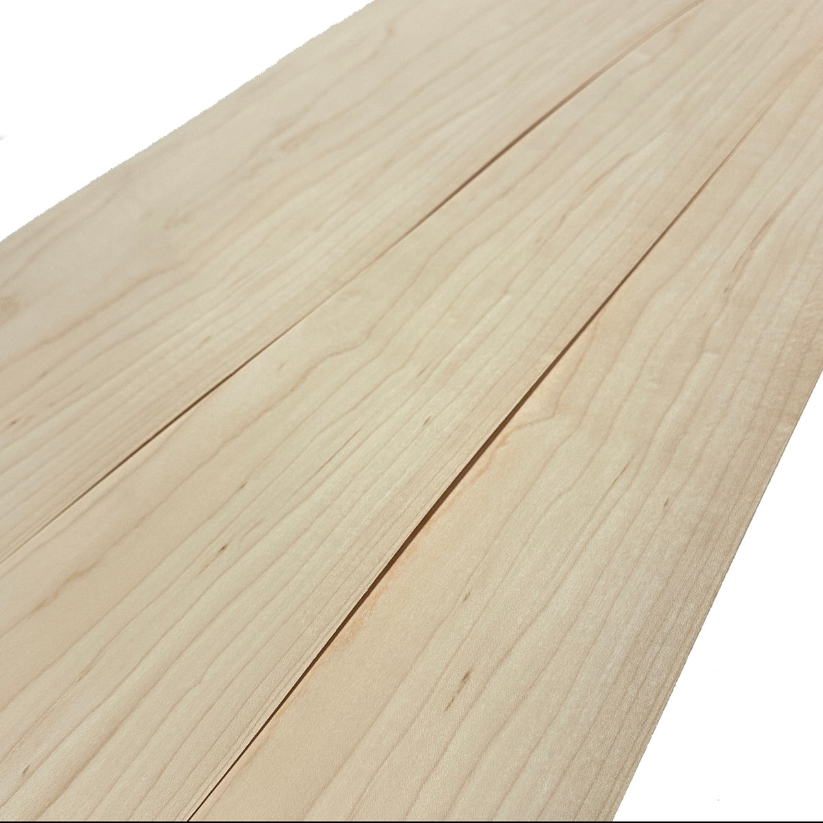 Canadian Maple wood veneer. Sheet 7ft 2" x 7"+ ( 220 x 18 cm )