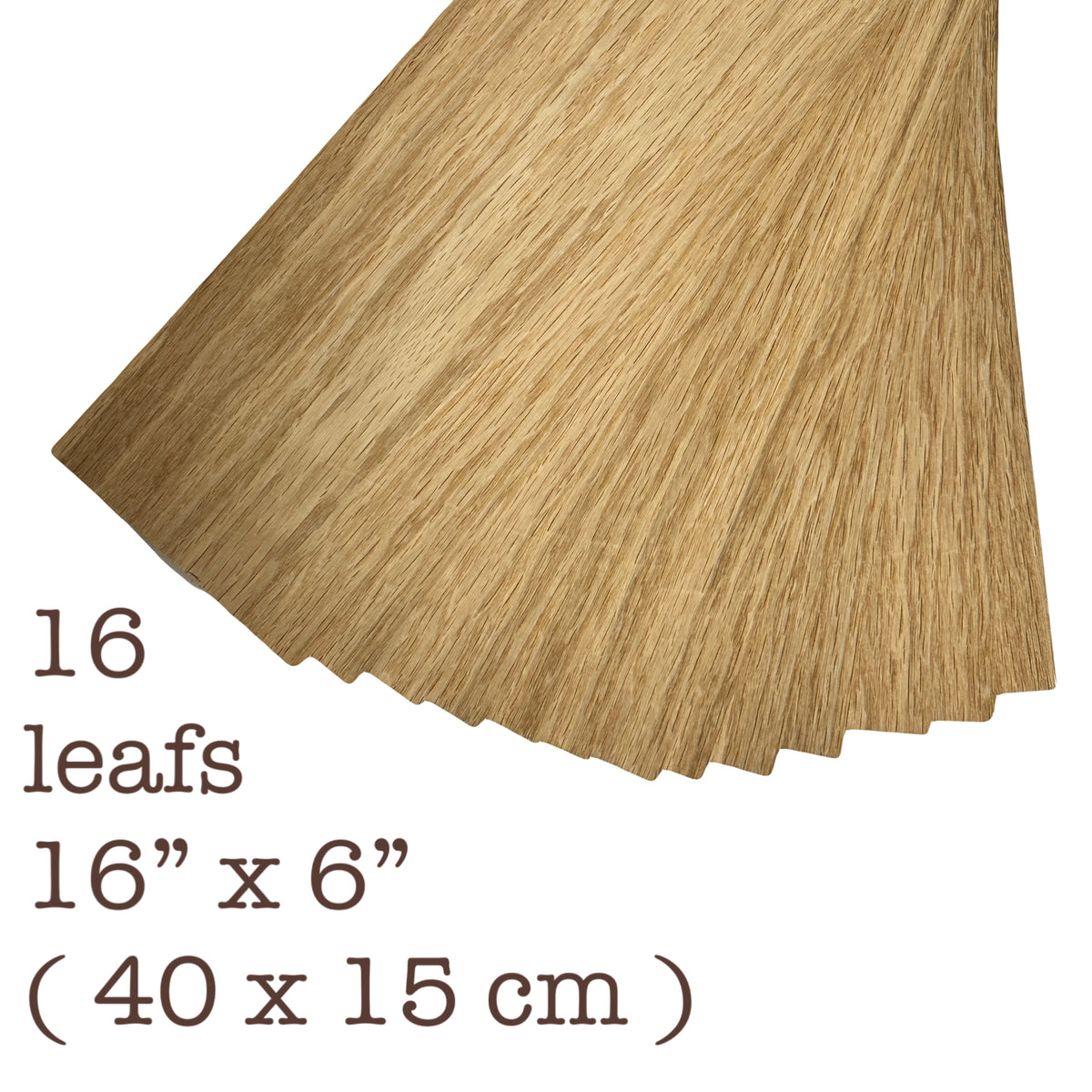 Natural Oak veneer sheets