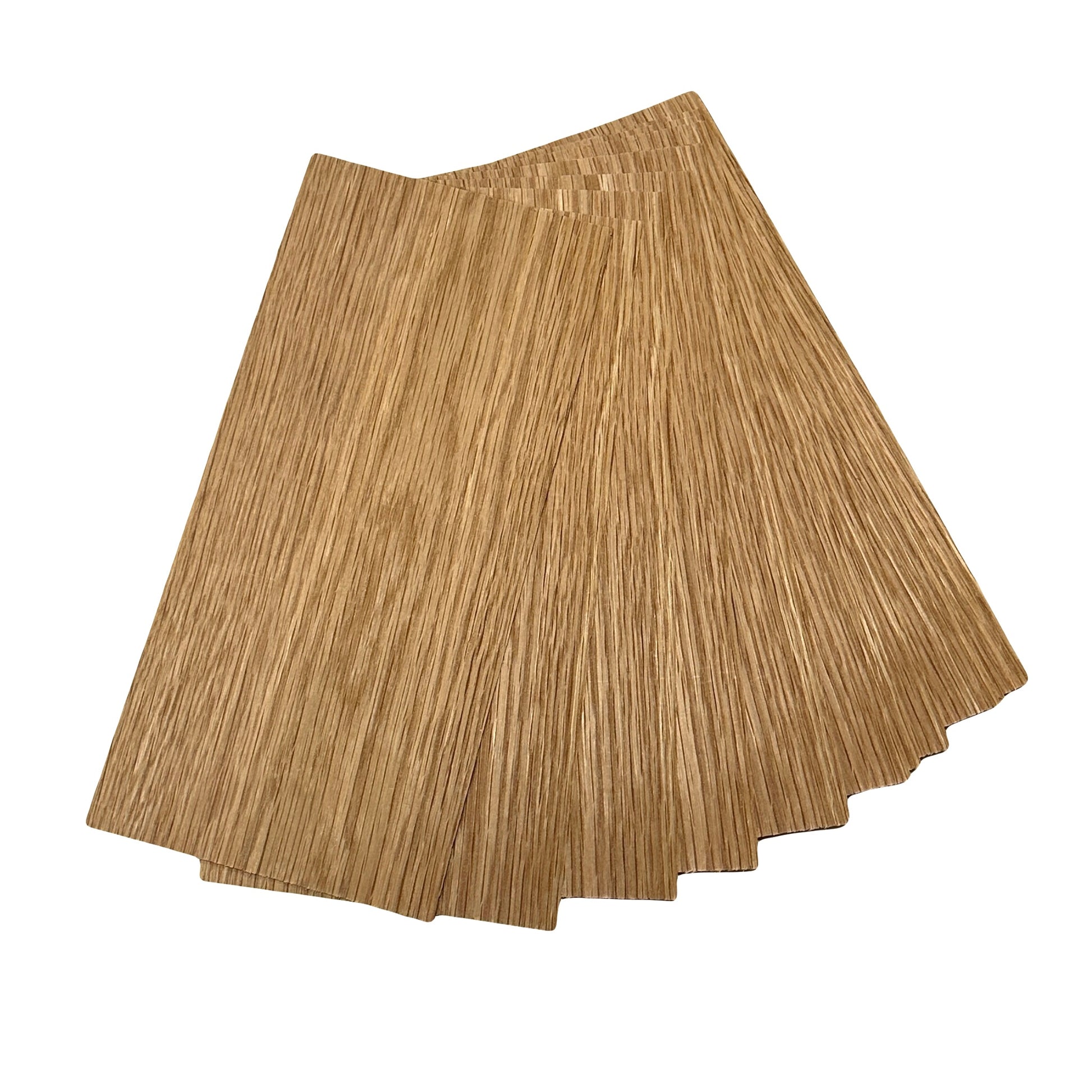 White oak wood veneer sheets