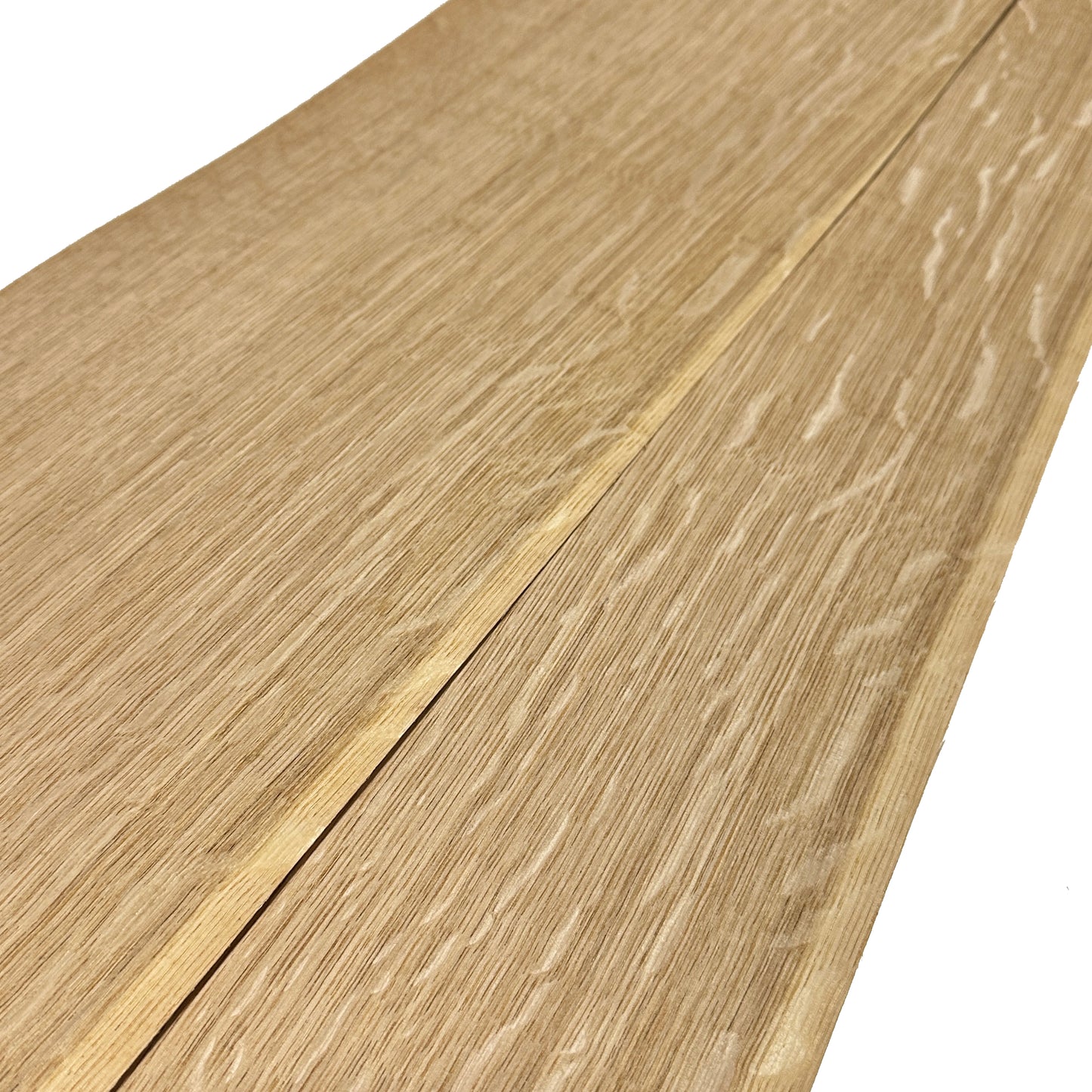 Rift cut Oak veneer sheets