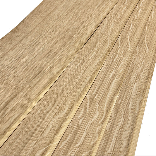 Rift cut Oak veneer