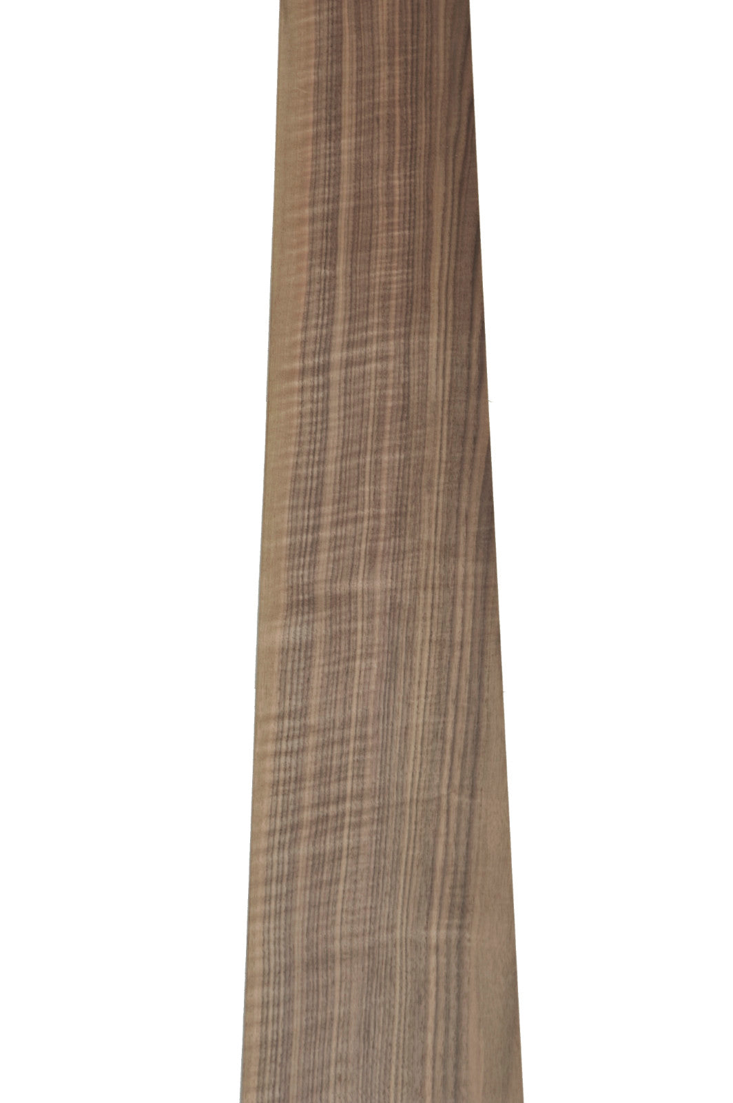 Figured American Walnut wood veneer. Sheet 6ft 8" x 7.5" ( 204 x 19 cm )