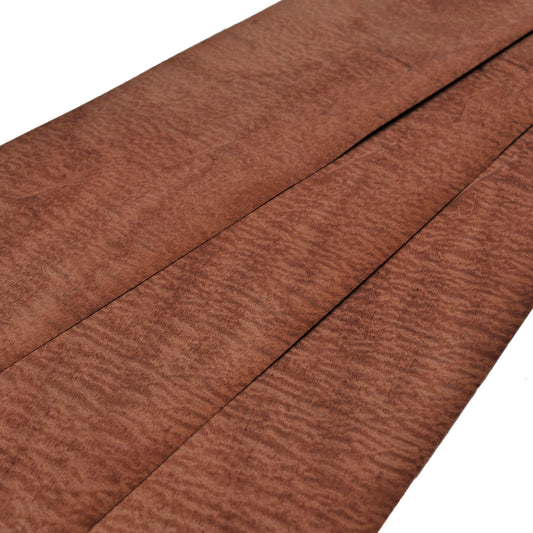 Mahogany Sapele pomelle veneer sheets 7ft 3" x 7" ( 220 x 18 cm )