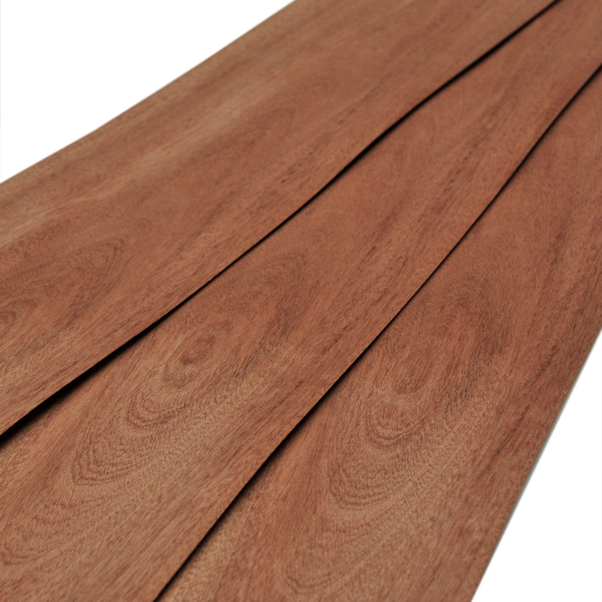 Mahogany Sapele wood veneer sheets 8ft 2" x 7" ( 250 x 18 cm )