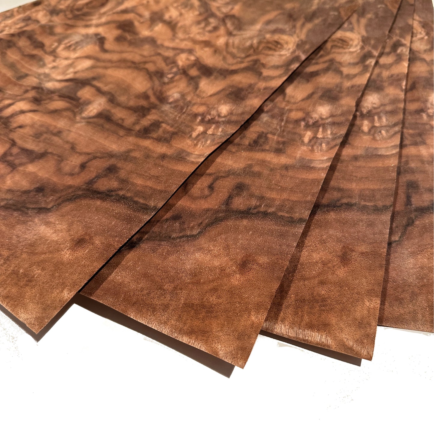 Walnut burr wood veneer