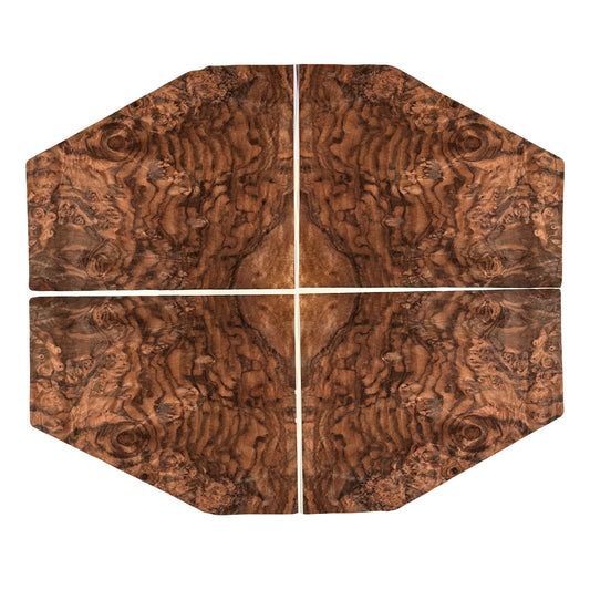 Walnut burr wood veneer