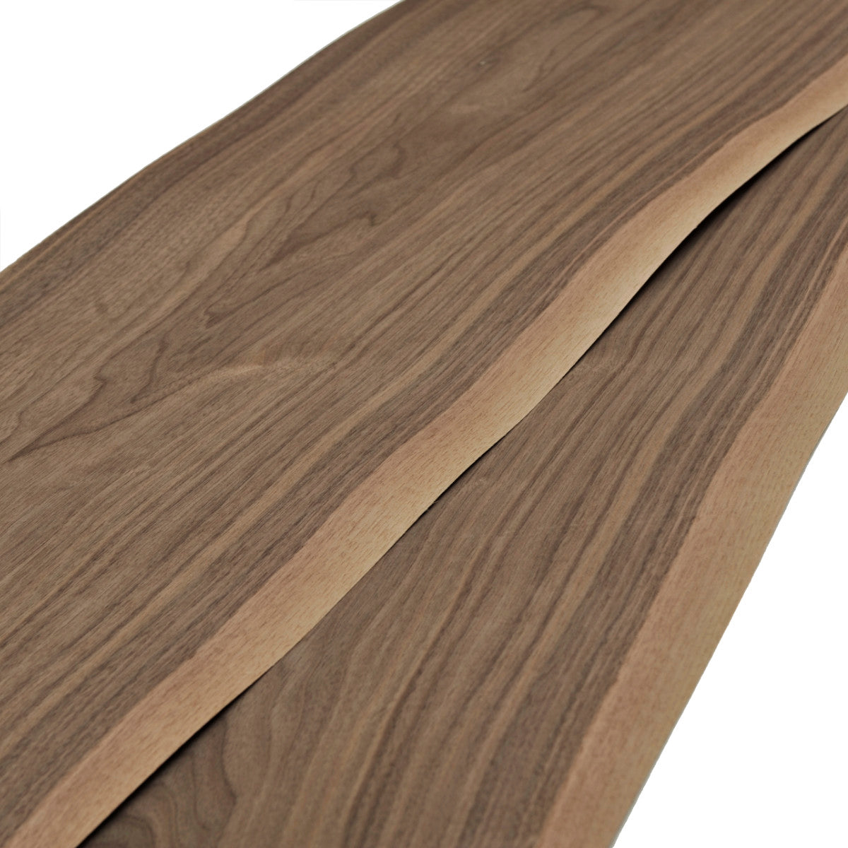 American Walnut crown cut wood veneer. Sheet 8ft 8" x 12" ( 264 x 30 cm )