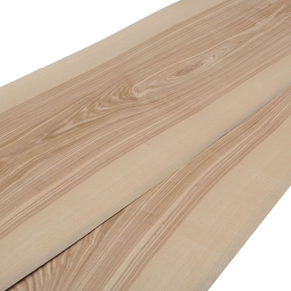 Crown Olive Ash wood veneer. Sheet 8ft 2" x 18" ( 250 x 43 cm )