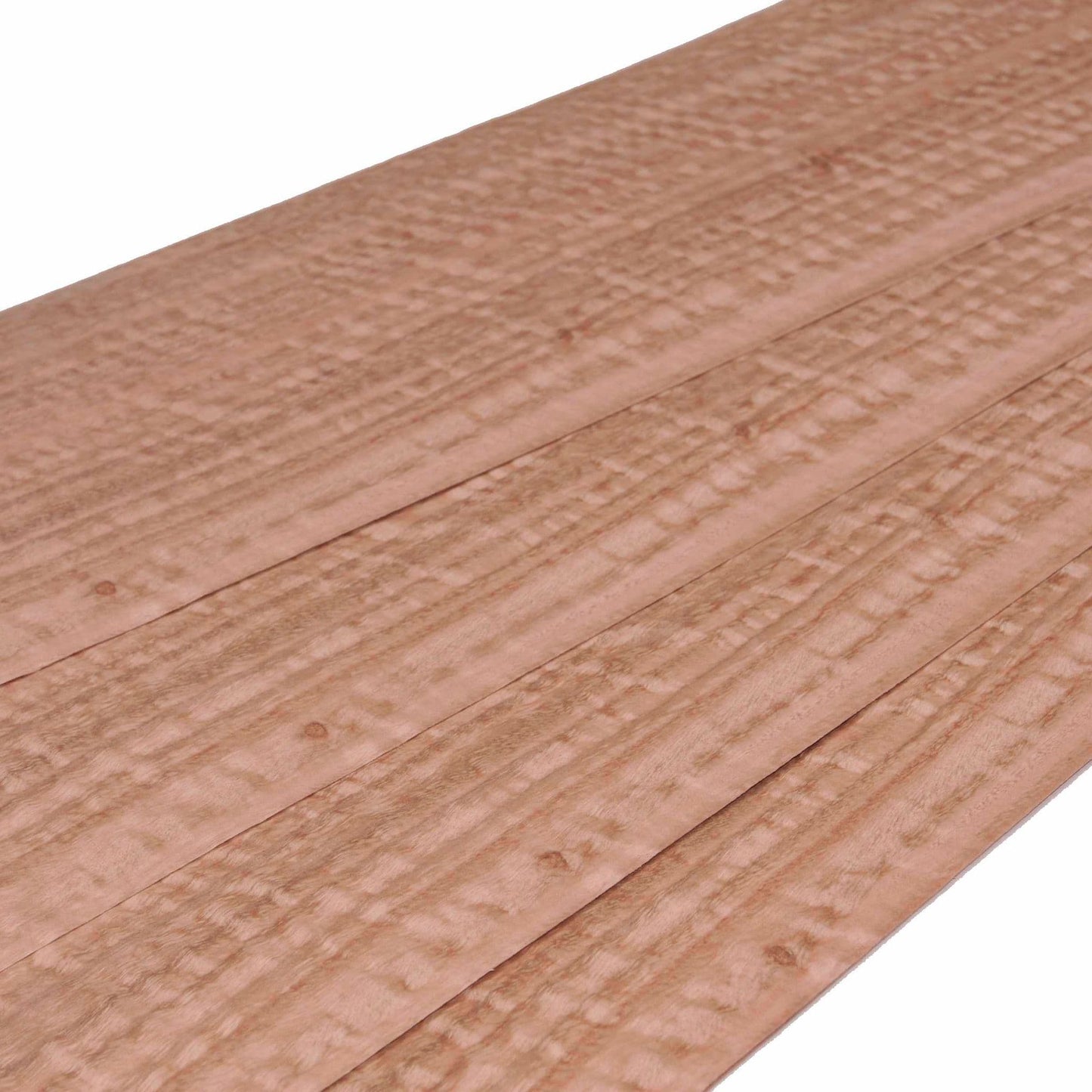 Figured Eucalyptus wood veneer sheet 7ft 3" x 6.5" ( 220 x 16 cm )