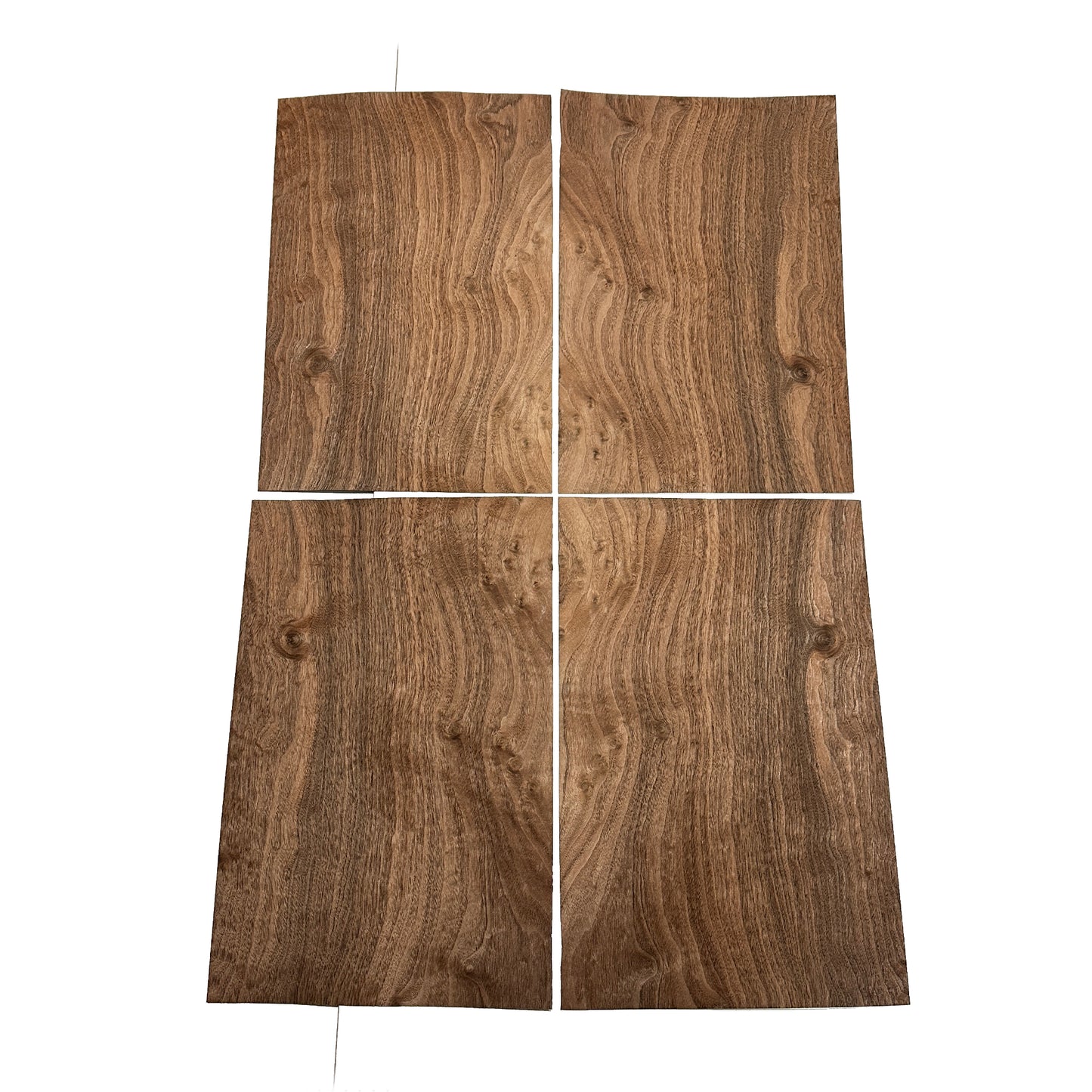 Walnut clusrer veneer sheets